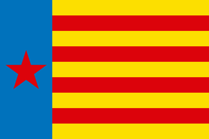 Файл:Senyera d'Esquerra Valenciana (1931).svg