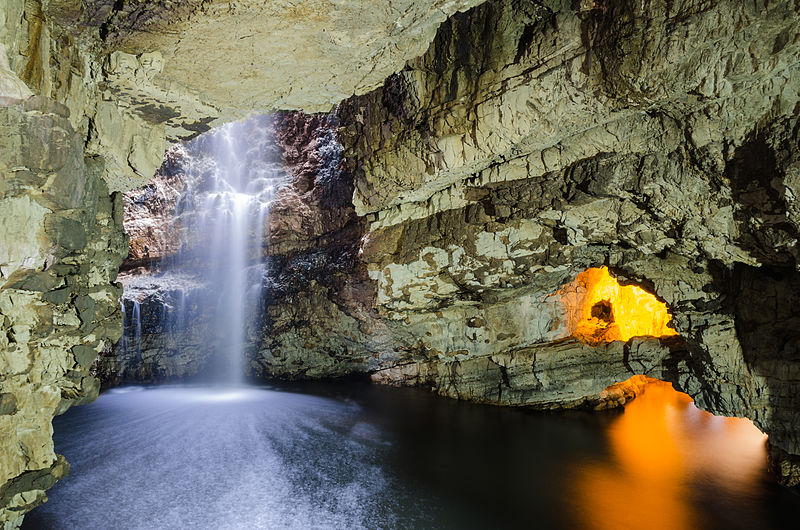 File:Smoo Cave-Second Chamber.jpg