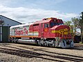 ATSF 92, an EMD FP45, preserved and in operating condition at the museum