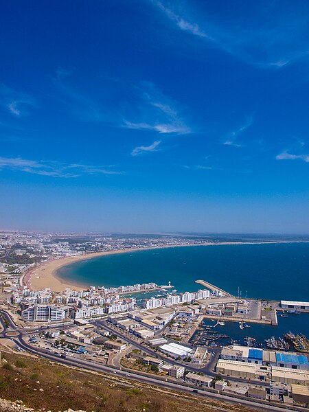 File:Areal view of Agadir.jpg