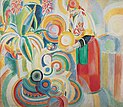 Robert Delaunay, Portuguese Woman, Oil on canvas, 1916