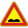 Uneven road