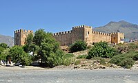 Frangokastello was built by the Venetians in 1371–74.