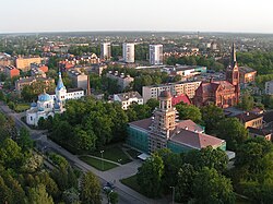 Jelgava aerial view