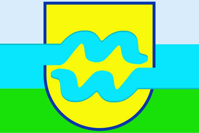 File:Maas en Waal vlag.svg