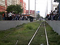 The newly refurbished Pasay Road railway station.