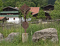 View into the museum village