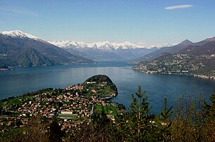 Lake Como, often cited as the most beautiful lake in the world.[94]