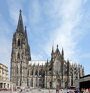 The cathedral from the south