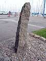 High-water mark Maasholm (Schlei) harbour