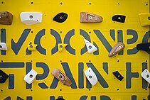 The MoonBoard artificial indoor climbing wall