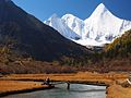 Mount Jampelyang, Yading range, southwest Sichuan.