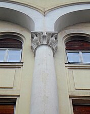 Columns and cornices