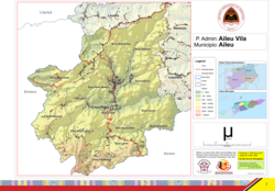 Official map of the Administrative post