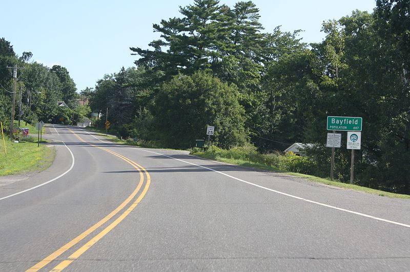 File:Bayfield Wisconsin Sign WIS13.jpg