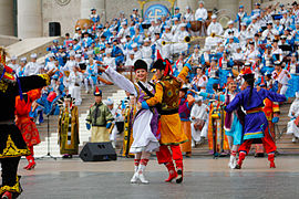 One of many events in the city. (Shown here, Naadam)