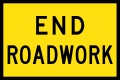 (T2-Q03) End Roadwork (Used in Queensland)