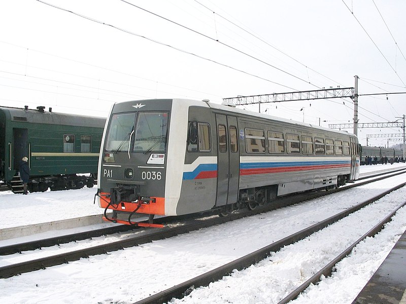 Файл:RailBus in Tomsk.jpg