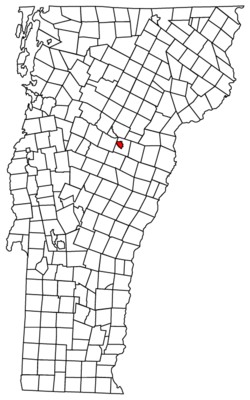 Location of Barre, Vermont