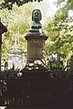 Honoré de Balzac's bust and tomb