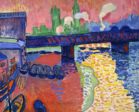 André Derain, Charing Cross Bridge, London, 1906, National Gallery of Art, Washington, DC.