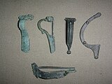 Early Roman era bow fibulae. 1st century AD