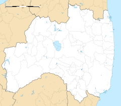 Iwaki Station is located in Fukushima Prefecture