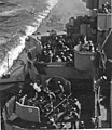 Ataque suicida contra el USS Missouri el 11 de abril de 1945.