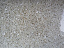 Mushqbudji rice grains close-up