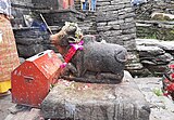 Nandi Dev at the temple complex