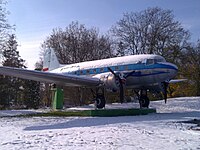 A Li-2 in the 1960s livery