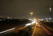 Milad Tower at night