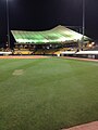 Tiger Park grandstand viewed from left field