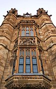 The Great Tower (completed 1862) is on the eastern side of the Main Quadrangle