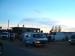 A street scene in Xai-Xai