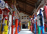 Fisogni Museum, in Italy, with the largest collection of petroliana in the world (Guinness World Record)