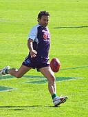 Peter Bell in 2006 as 5 ft 9 in (175 cm) Fremantle captain