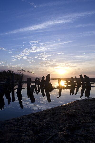 File:Sunset in Dibrugarh.jpg