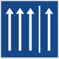 Use shoulder as lane (3 lanes plus shoulder)