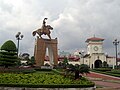 Quách Thị Trang square and Bến Thành market