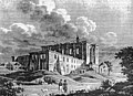 Bernardine monastery during demolition in 1811