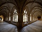 Claustro del Monasterio de Poblet.