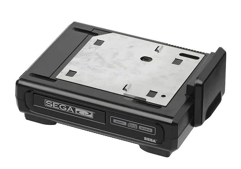 Archivo:Sega-Genesis-CD-Model-1-Bare-wPlate.jpg