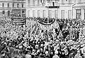 Image 40Soldiers marching in Petrograd, March 1917 (from Russian Revolution)