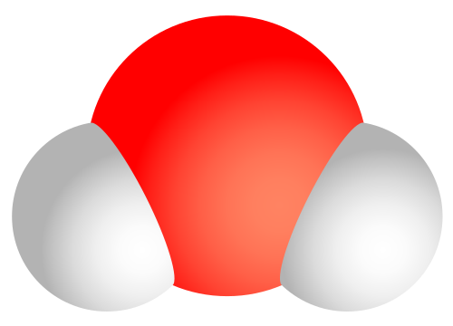 File:Water molecule.svg