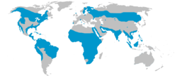 Distribución del águila pescadora