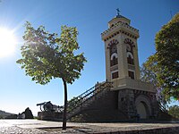 Monument to commemorate Battle of Čegar Hill, near Niš