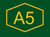 A5 highway logo