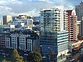 High rise buildings on Hindmarsh Square, 2012.