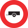 2.09 Prohibition of trailers (of any kind, except for agricultural trailers)